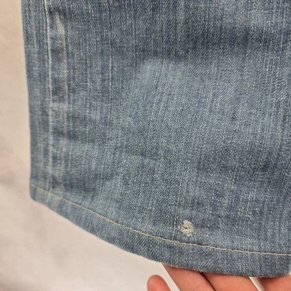 7 For All Mankind Jeans Womens 26 Y2K Light Wash Mid Rise Boot Denim Vintage - Picture 11 of 14